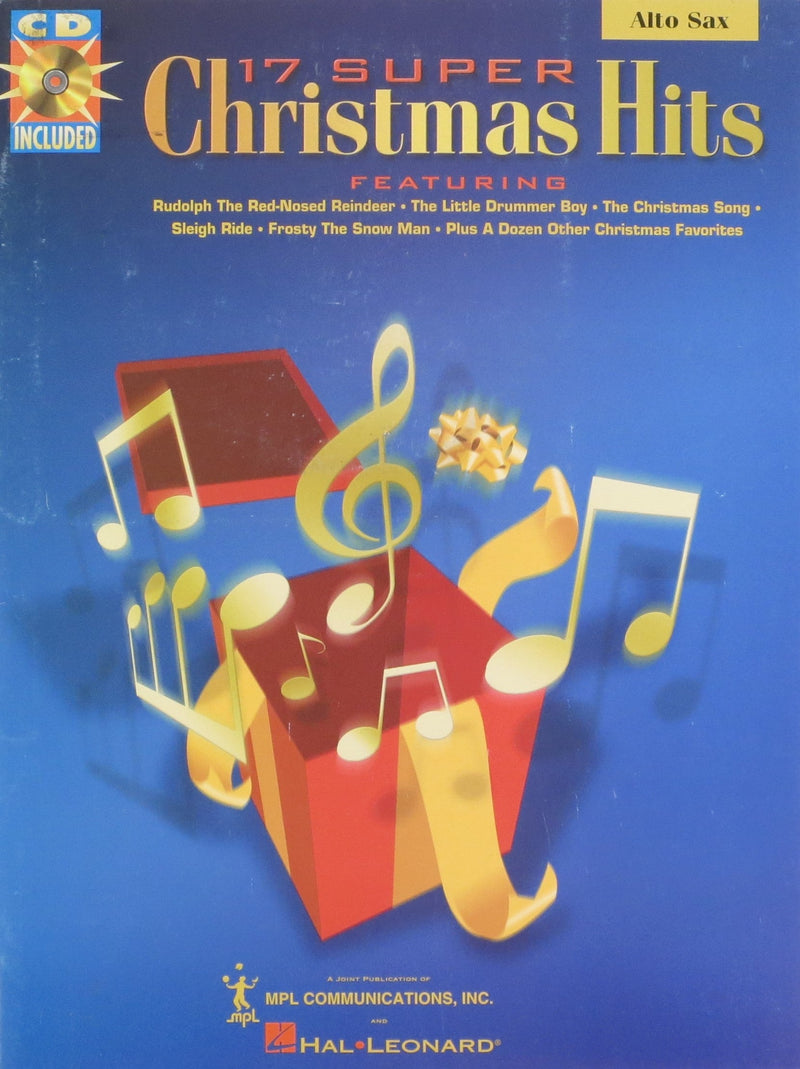 17 Super Christmas Hits for Alto Sax Book & CD Hal Leonard Corporation Music Books for sale canada