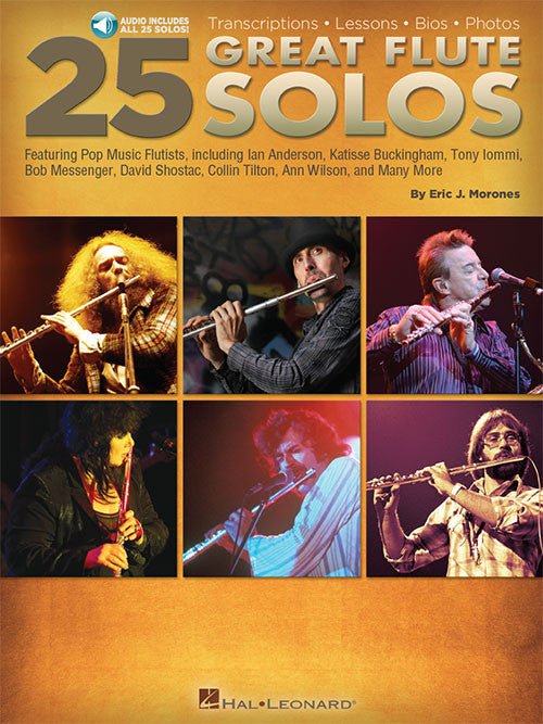 25 Great Flute Solos (Book & Online Audio) Hal Leonard Corporation Music Books for sale canada