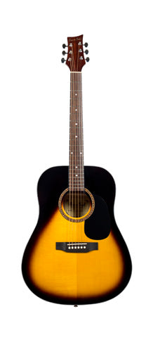 Beaver Creek BCTD101 Dreadnought Acoustic Guitar