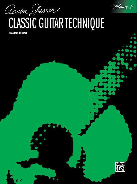 Aaron Shearer, Classic Guitar Technique, Volume II Default Alfred Music Publishing Music Books for sale canada