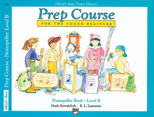 Alfred's Basic Piano Prep Course: Notespeller Book B Default Alfred Music Publishing Music Books for sale canada