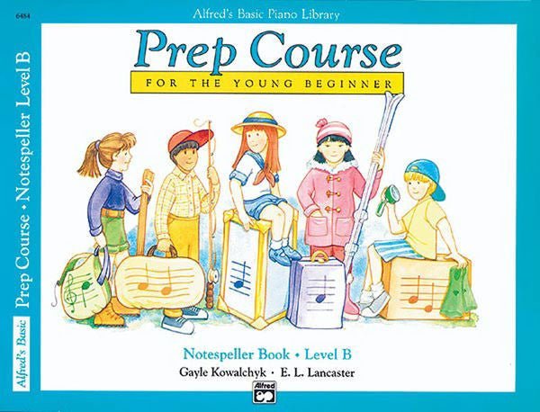 Alfred's Basic Piano Prep Course: Notespeller Book B Default Alfred Music Publishing Music Books for sale canada