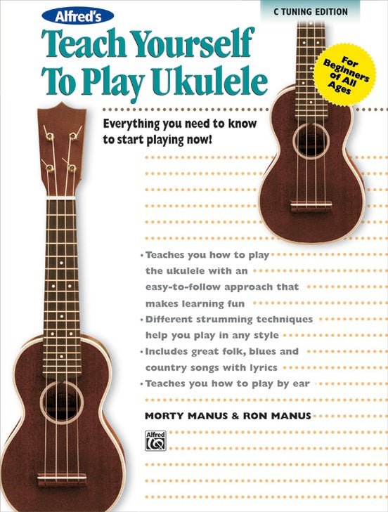 Alfred's Teach Yourself to Play Ukulele, C-Tuning Edition Alfred Music Publishing Music Books for sale canada