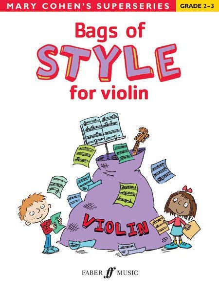 Bags of Style for Violin, Grade 2-3 Default Alfred Music Publishing Music Books for sale canada