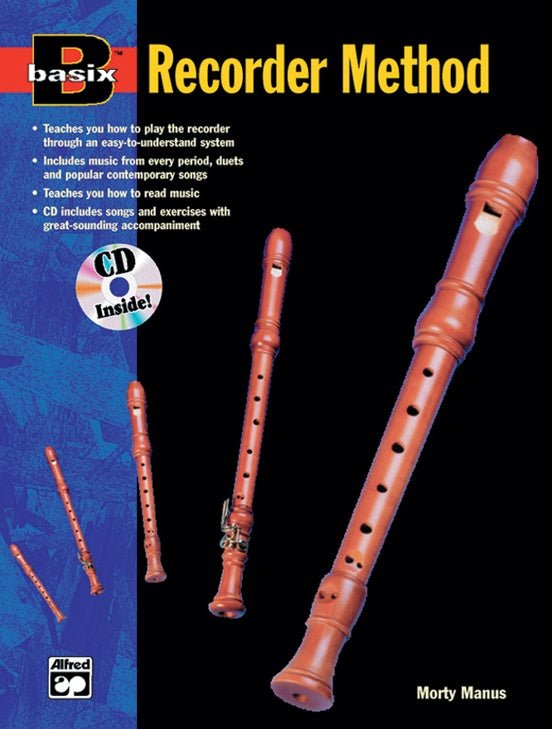 Basix®: Recorder Method Alfred Music Publishing Music Books for sale canada