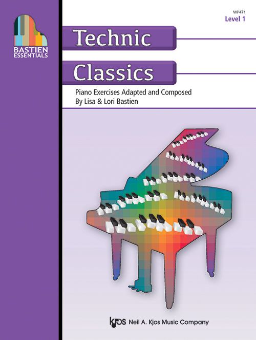 Bastien Essentials: Technic Classics, Level 1 Kjos (Neil A.) Music Co ,U.S. Music Books for sale canada