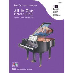 Bastien New Traditions: All In One Piano Course Level 1B Neil A. Kjos Music Company Music Books for sale canada