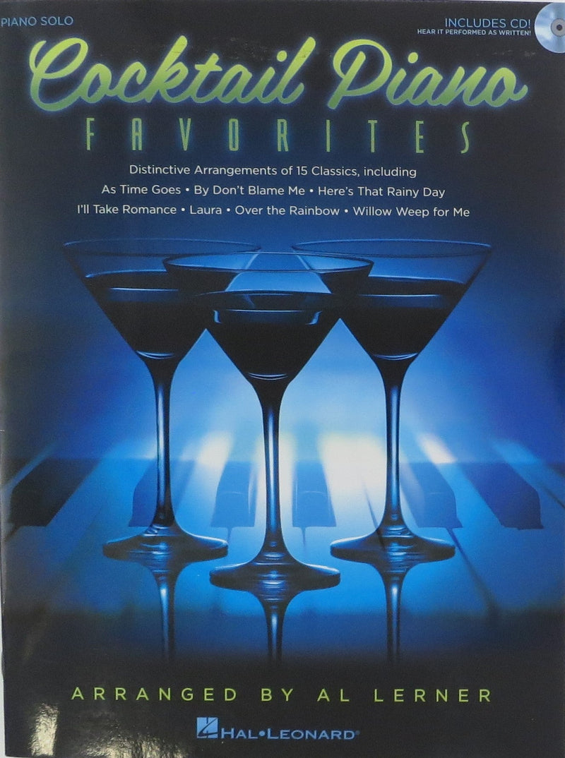 Cocktail Piano Favorites (Book & CD) Default Hal Leonard Corporation Music Books for sale canada