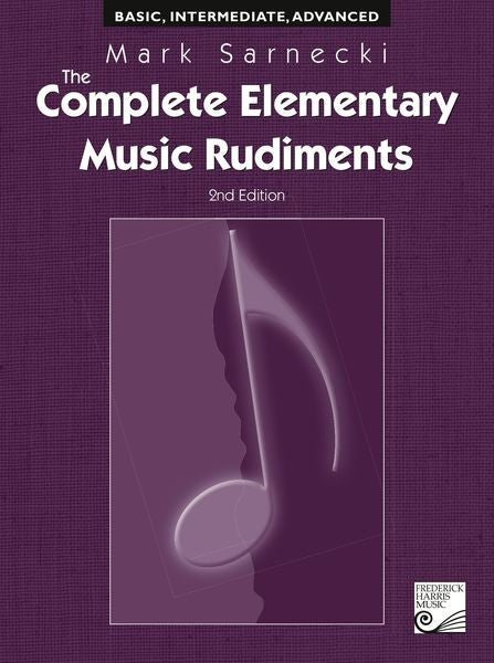 Elementary Music Rudiments, 2nd Edition The Complete Elementary Music Rudiments Default Frederick Harris Music Music Books for sale canada