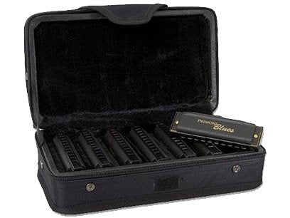 Hohner PBH7 Piedmont Blues Diatonic Harmonica 7 Pack Set
