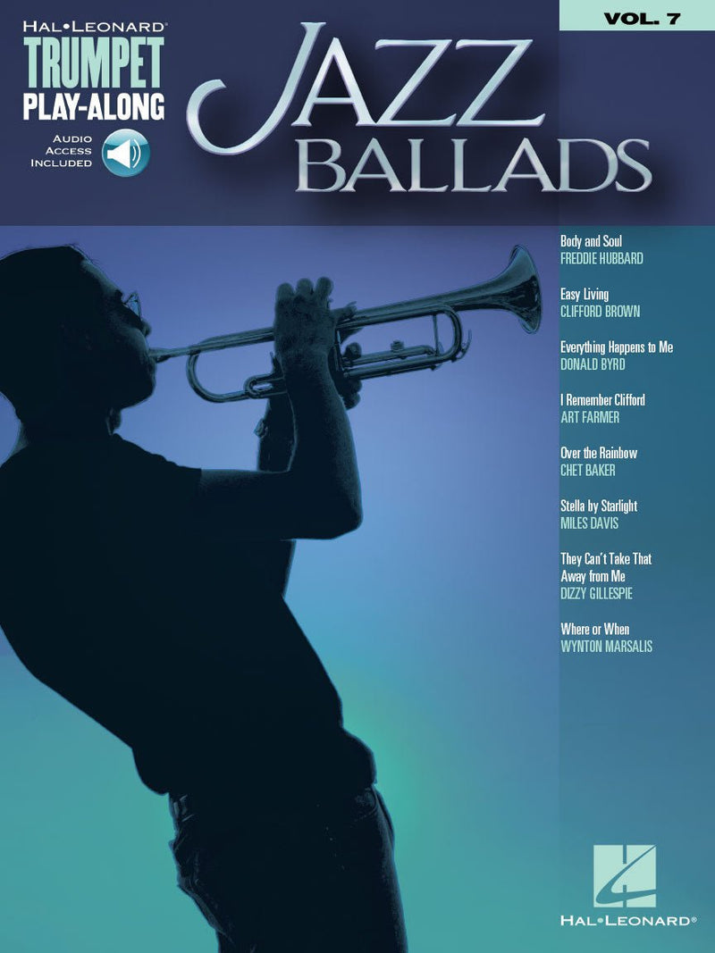 Jazz Ballads Trumpet Play-Along Vol.7 Hal Leonard Corporation Music Books for sale canada