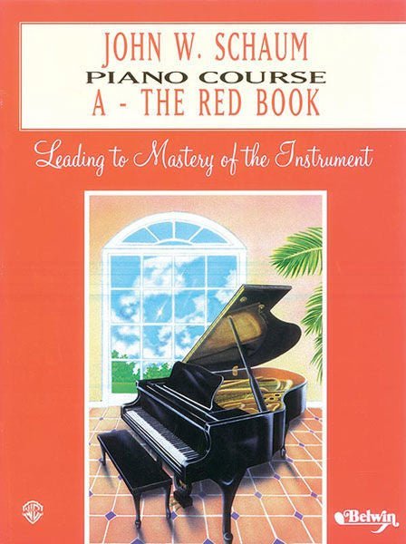 John W. Schaum Piano Course, A: The Red Book Default Alfred Music Publishing Music Books for sale canada