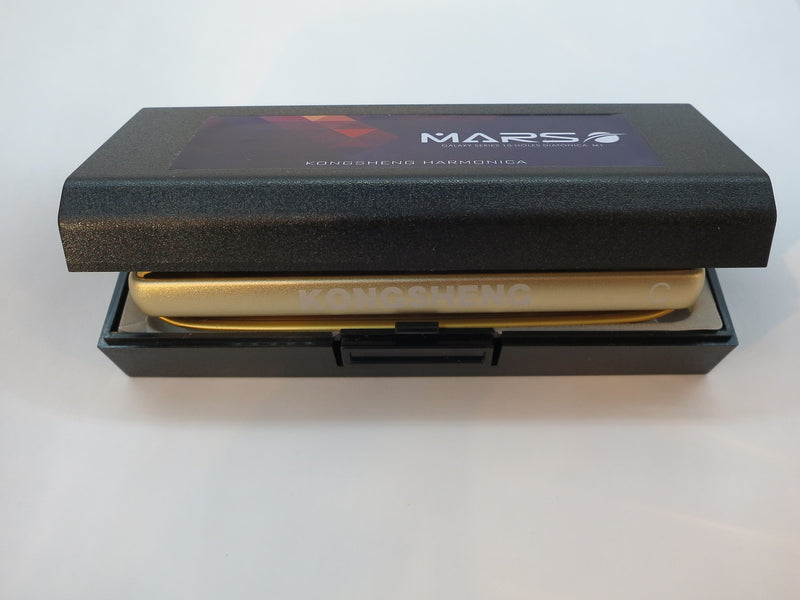 Kongsheng Mars Golden Galxy Series M1 Diatonic C Kongsheng Harmonica for sale canada