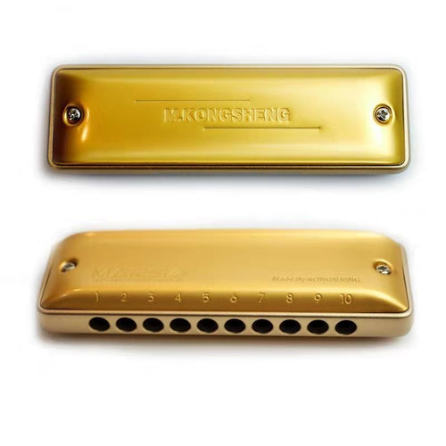 Kongsheng Mars Golden Galxy Series M1 Diatonic C Kongsheng Harmonica for sale canada