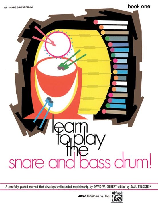 Learn to Play the Snare and Bass Drum! Book 1 Alfred Music Publishing Music Books for sale canada