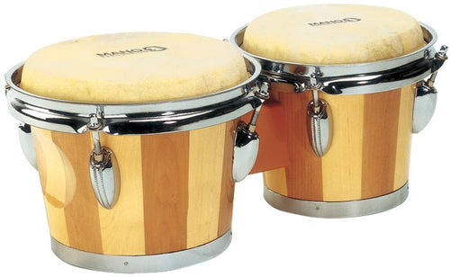 Mano Percussion 7 And 8 Inch Tunable Bongos Natural Mano Percussion Instrument for sale canada