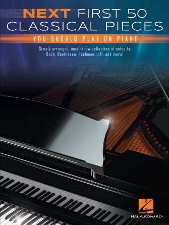 Next First 50 Classical Pieces You Should Play on Piano, Easy Piano Default Hal Leonard Corporation Music Books for sale canada