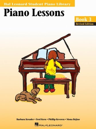 PIANO LESSONS BOOK 3 – REVISED EDITION Hal Leonard Student Piano Library Hal Leonard Corporation Music Books for sale canada
