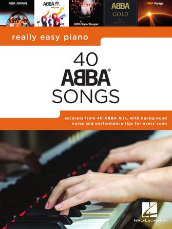 Really Easy Piano: 40 ABBA Songs Hal Leonard Corporation Music Books for sale canada