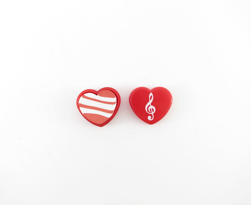 Red Heart Eraser Box Music Treasures Novelty for sale canada