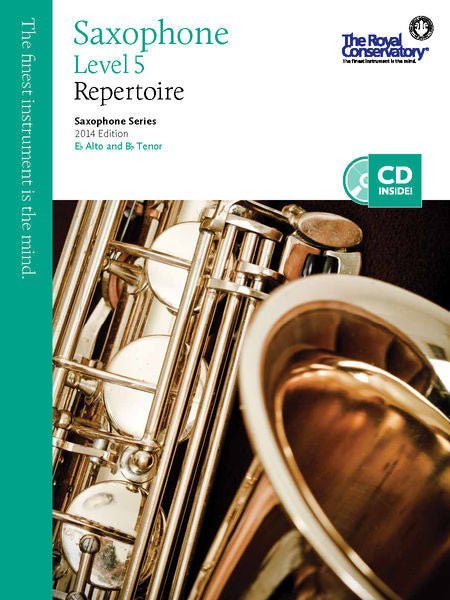 Saxophone Series, 2013 Edition Saxophone Repertoire 5 Default Frederick Harris Music Music Books for sale canada