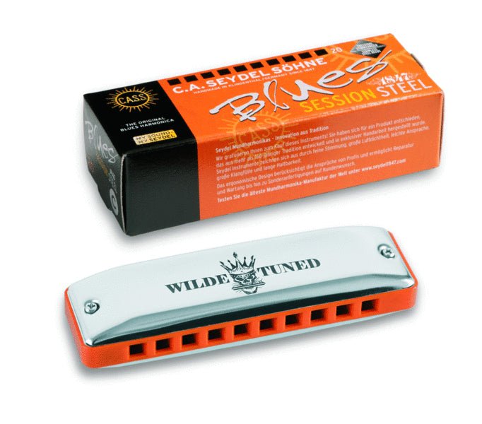 Seydel Blues SESSION STEEL Diatonic Harmonica Wilde Rock Tuning