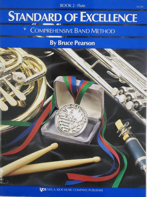 Standard of Excellence Book 2 - Flute Neil A. Kjos Music Company Music Books for sale canada