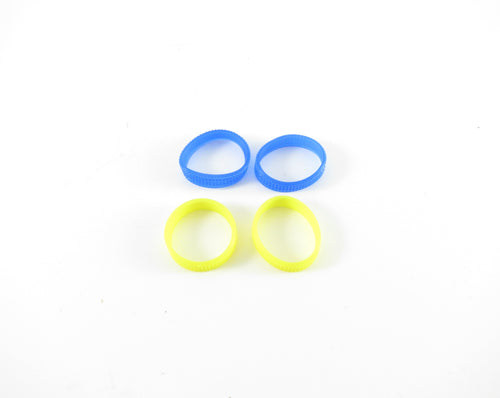 SuperFlex Cable Identification Rings, Set of 4 Blue/Yellow TheMusicStand.ca Accessories for sale canada