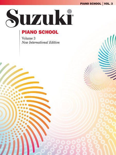 Suzuki Piano School New International Edition Piano Book, Volume 3 Default Alfred Music Publishing Music Books for sale canada