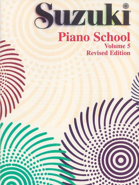 Suzuki Piano School Piano Book, Volume 5 (Revised) Default Alfred Music Publishing Music Books for sale canada