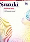 Suzuki Piano School Volume 4 Book &CD Alfred Music Publishing Music Books for sale canada