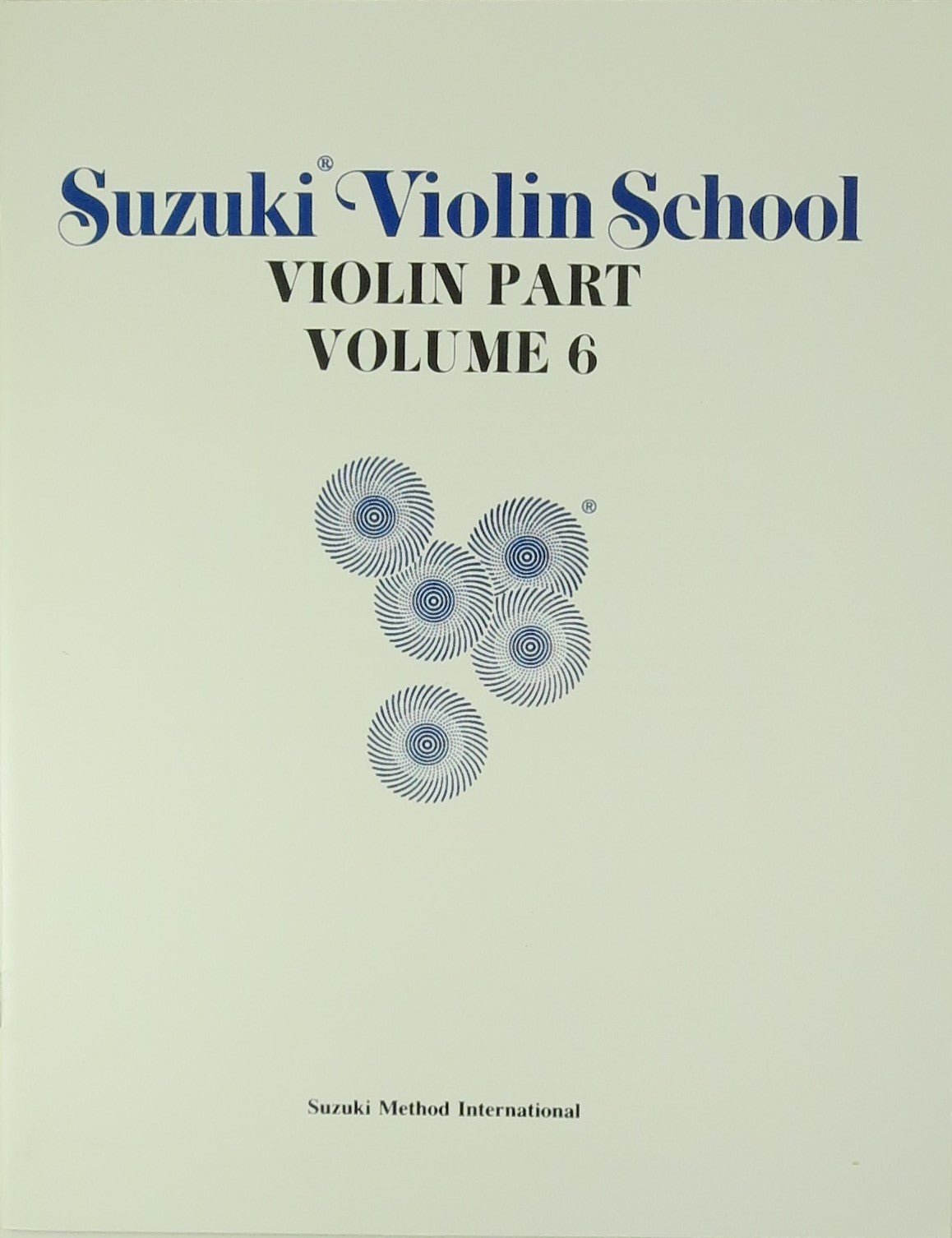 Suzuki Violin School Violin Part, Volume 6 Discontinued
