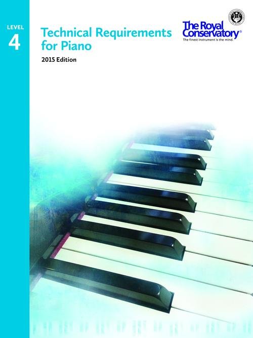 Technical Requirements for Piano Level 4 Frederick Harris Music Music Books for sale canada