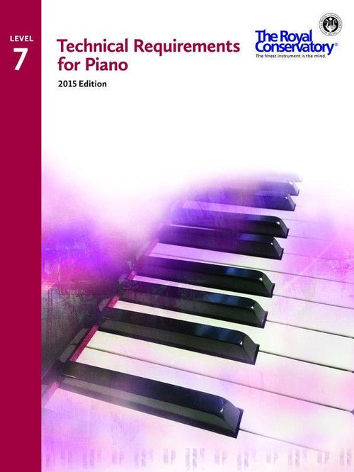 Technical Requirements for Piano Level 7 Frederick Harris Music Music Books for sale canada