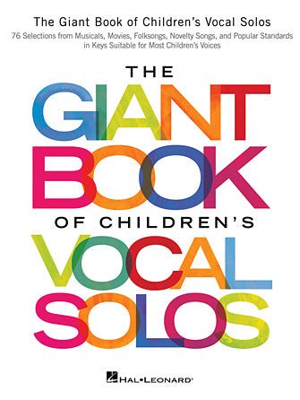 The Giant Book of Children's Vocal Solos Hal Leonard Corporation Music Books for sale canada