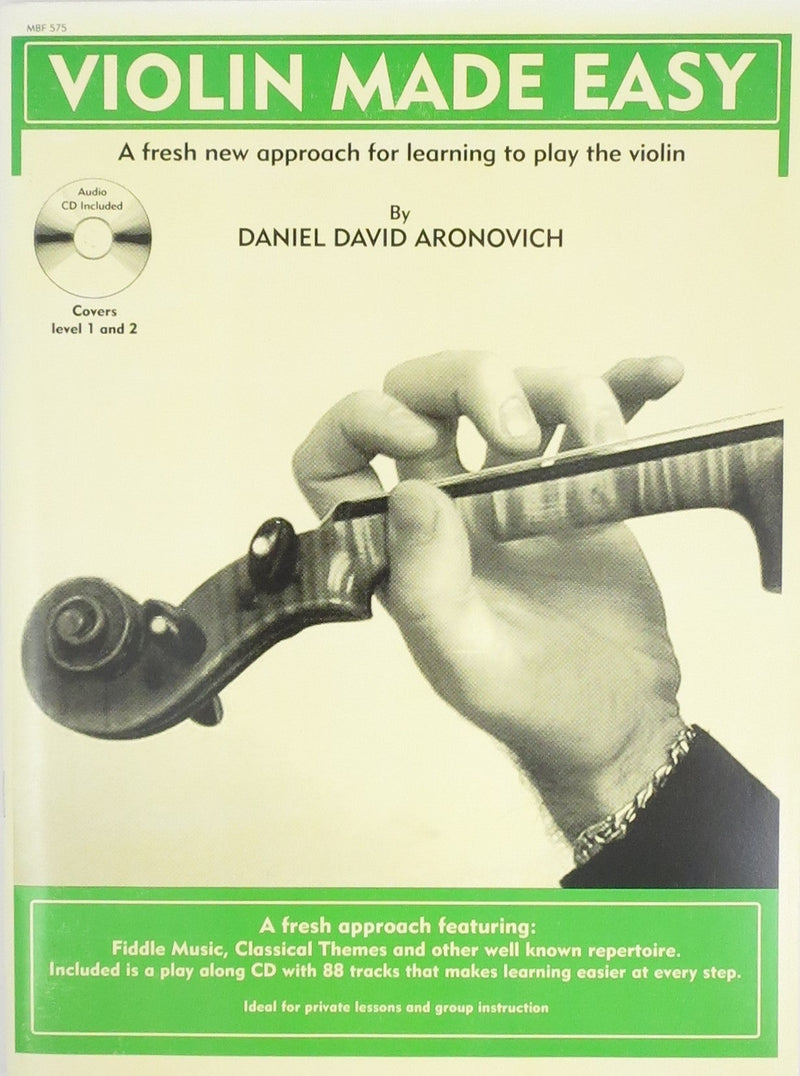 Violin Made Easy, A Fresh New Approach for Learning to Play the Violin (Book & CD) Mayfair Music Music Books for sale canada