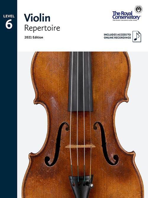 Violin Repertoire 6, 2021 Edition Frederick Harris Music Music Books for sale canada