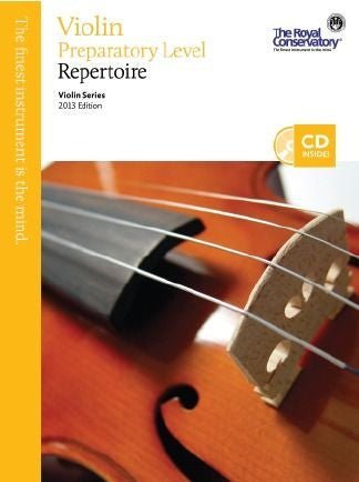 Violin Series, 2013 Edition Preparatory Violin Repertoire Default Frederick Harris Music Music Books for sale canada