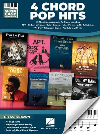 4 Chord Pop Hits - Super Easy Songbook,Hamilton,Canada