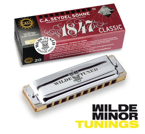 Seydel 1847 Blues CLASSIC Wilde Minor Diatonic Harmonica,Hamilton,Canada