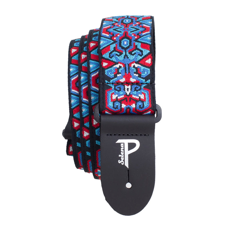 2″ TWS - 7650 HOPE COLLECTION GEOMETRIC JACQUARD GUITAR STRAP Perri's Guitar Accessories for sale canada