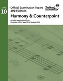 2024 Official Examination Papers: Level 10 Harmony & Counterpoint RCM Publishing Music Books for sale canada