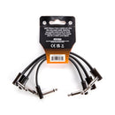 MXR MXR 6" Ribbon Patch Cable (3 Pack),Canada