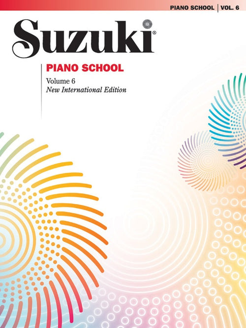 Suzuki Piano School New International Edition Piano Book, Volume 6,Hamilton,Canada