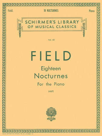 FIELD 18 Nocturnes Piano Solo,Hamilton,Canada