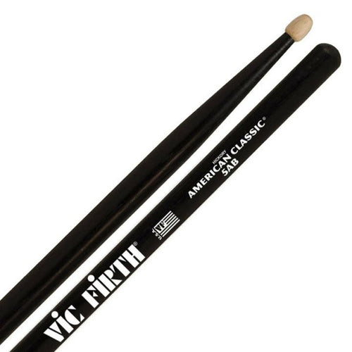 Vic Firth American Classic Hickory Drumsticks 5AB (Black),Hamilton,Canada