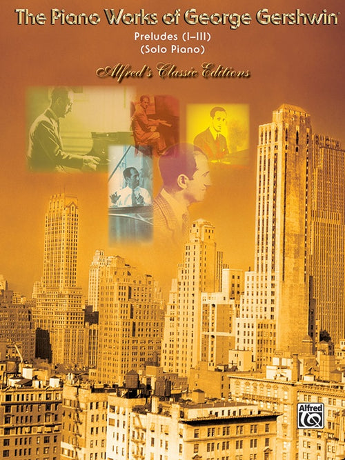 George Gershwin's Preludes for Piano New Alfred Music Publishing Music Books for sale canada