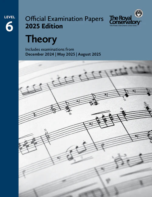 2025 Official Examination Papers: Level 6 Theory,Canada