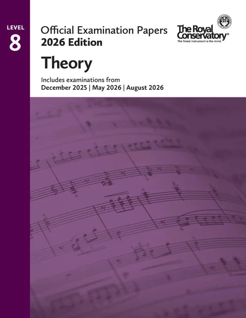 2026 Official Examination Papers: Level 8 Theory