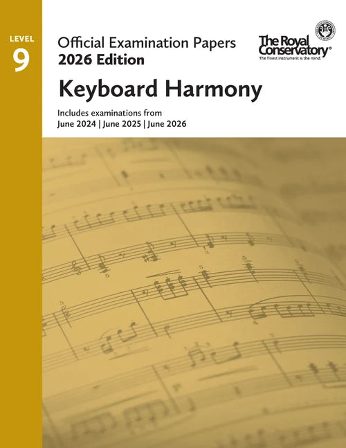 2026 Official Examination Papers: Level 9 Keyboard Harmony